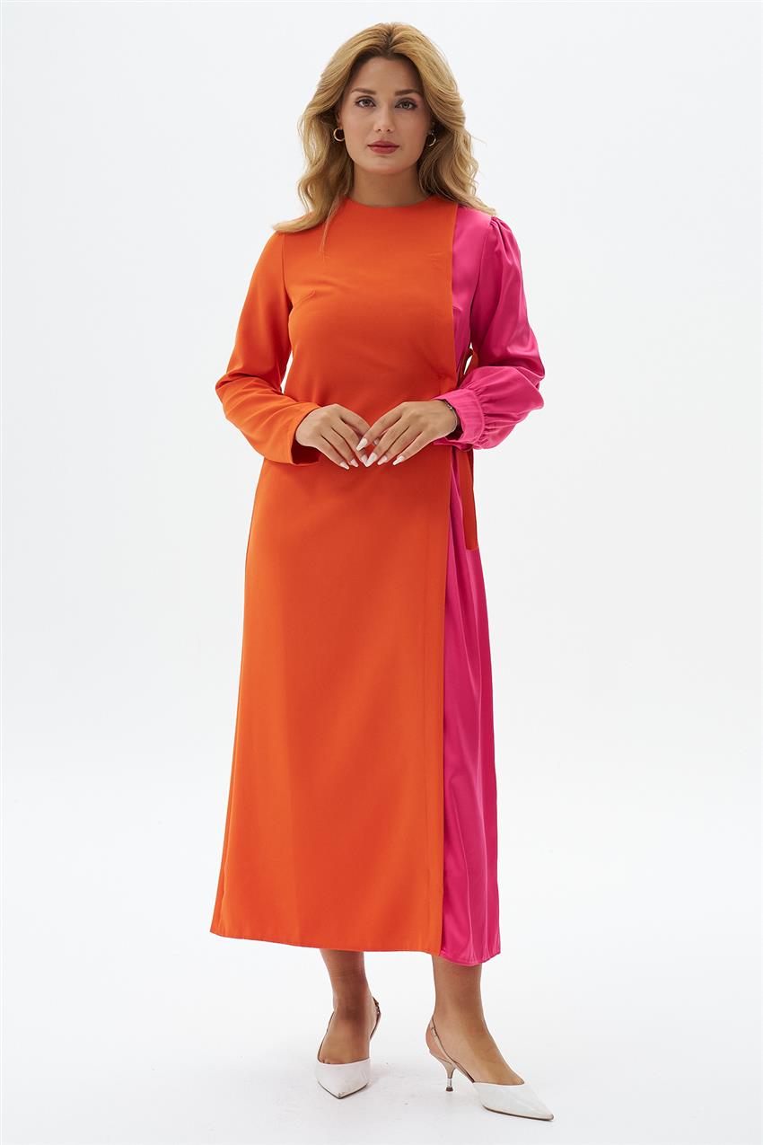 Dress-Orange 23F1X001-144