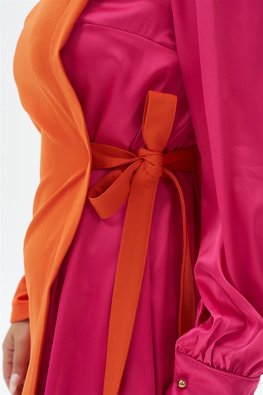 Dress-Orange 23F1X001-144