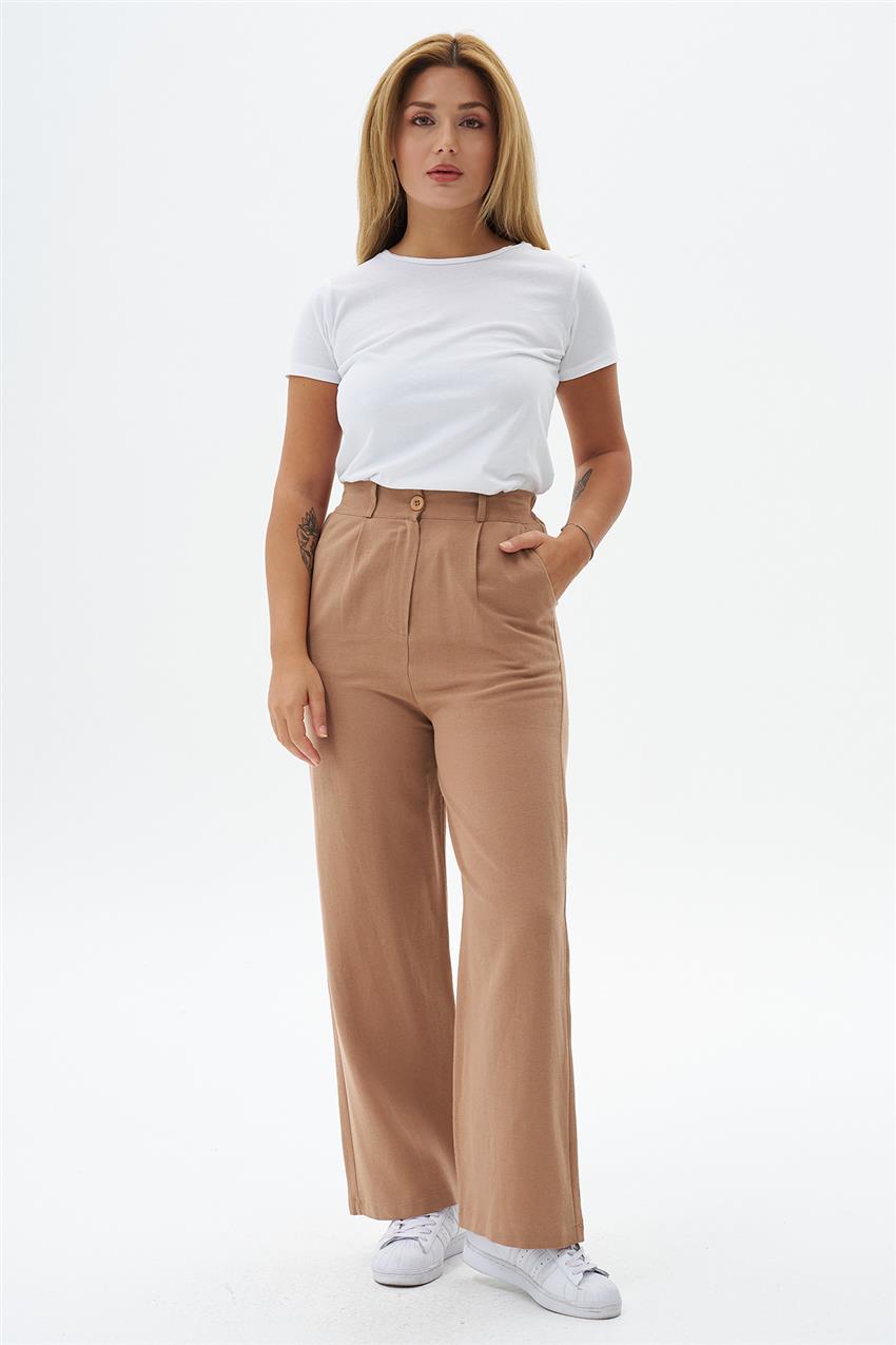 Pants-Milky brown KYL-A109-224