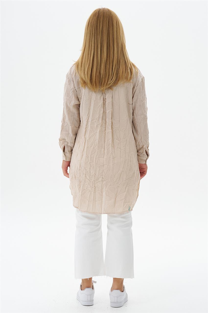 Shirt-Beige 10524-11