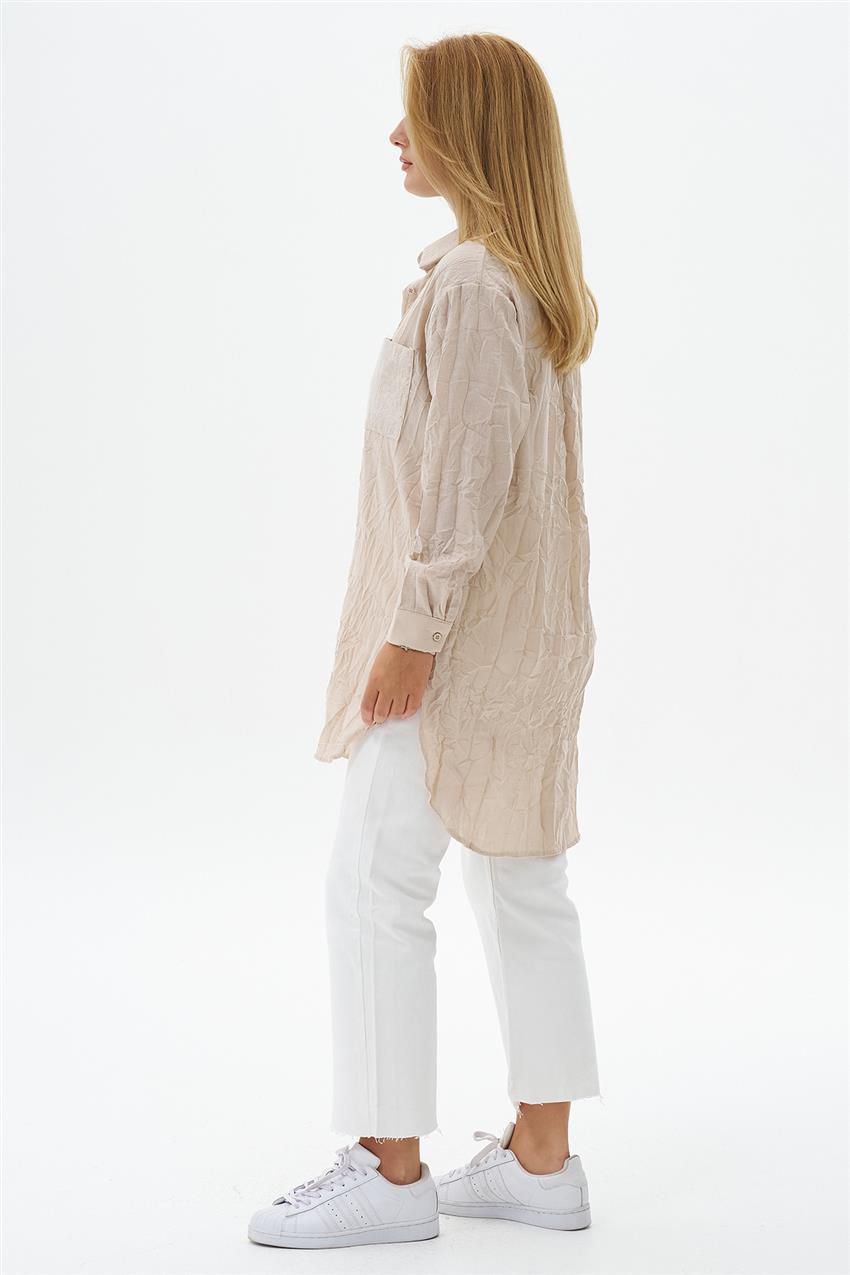 Shirt-Beige 10524-11