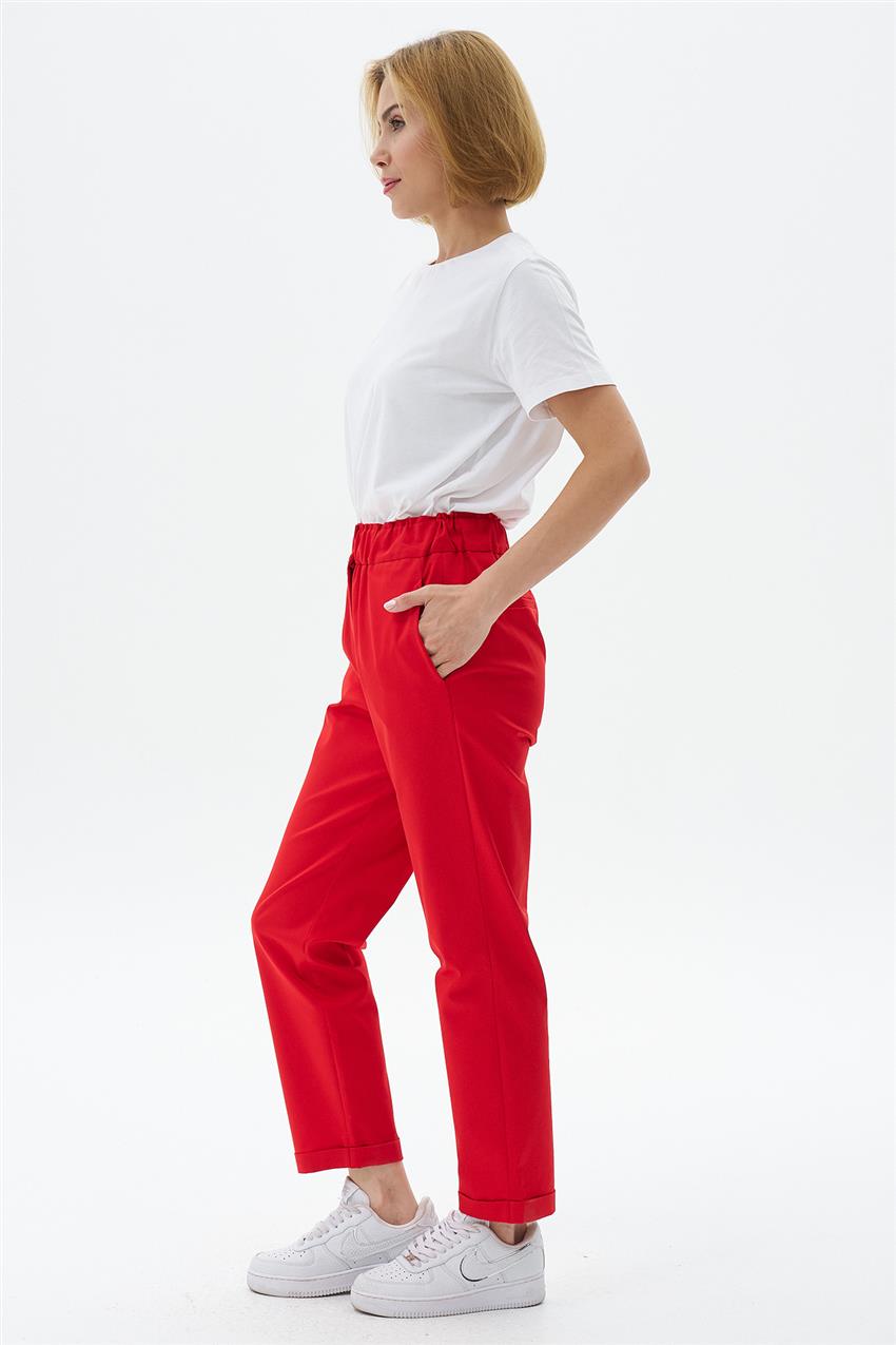 Pants-Red P5205-34