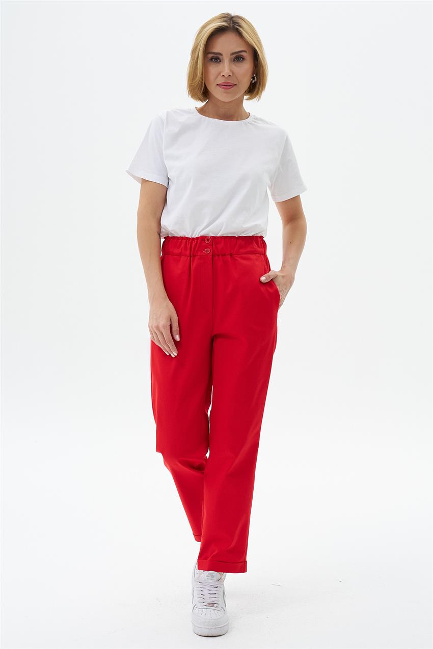 Pants-Red P5205-34