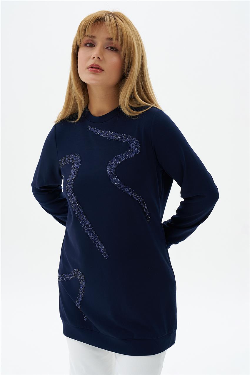 Tunic-Navy Blue 1263-17