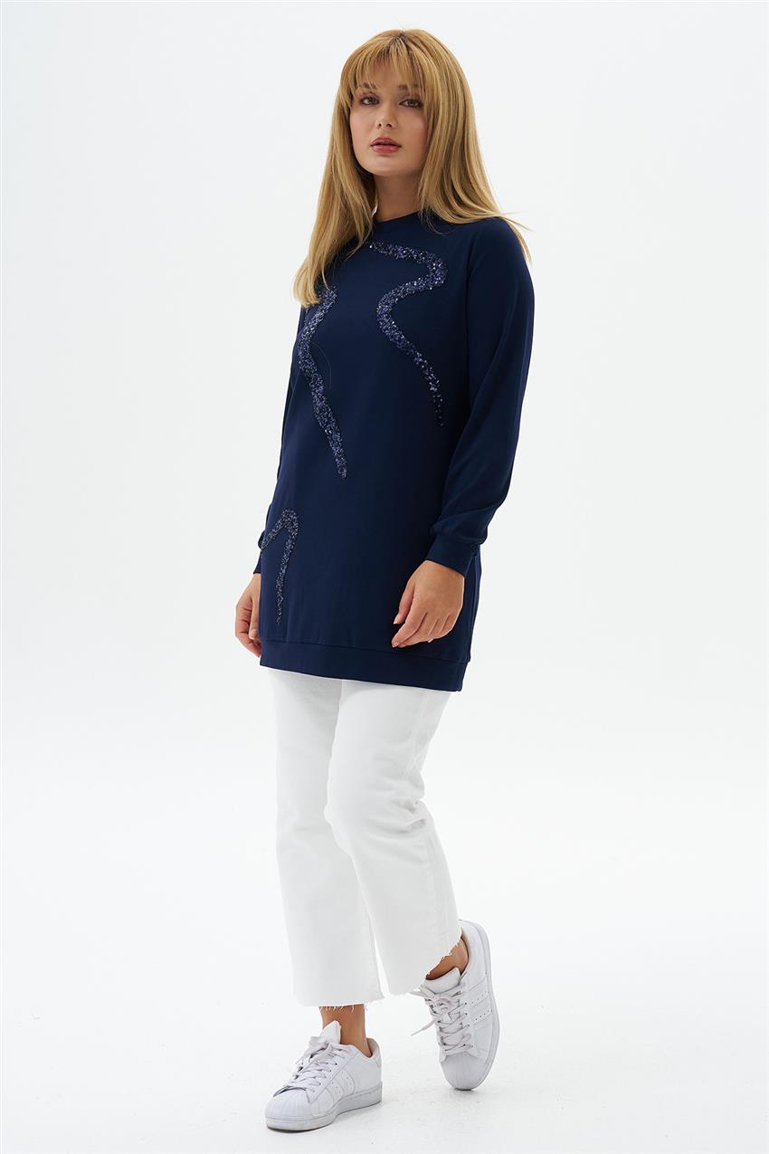 Tunic-Navy Blue 1263-17