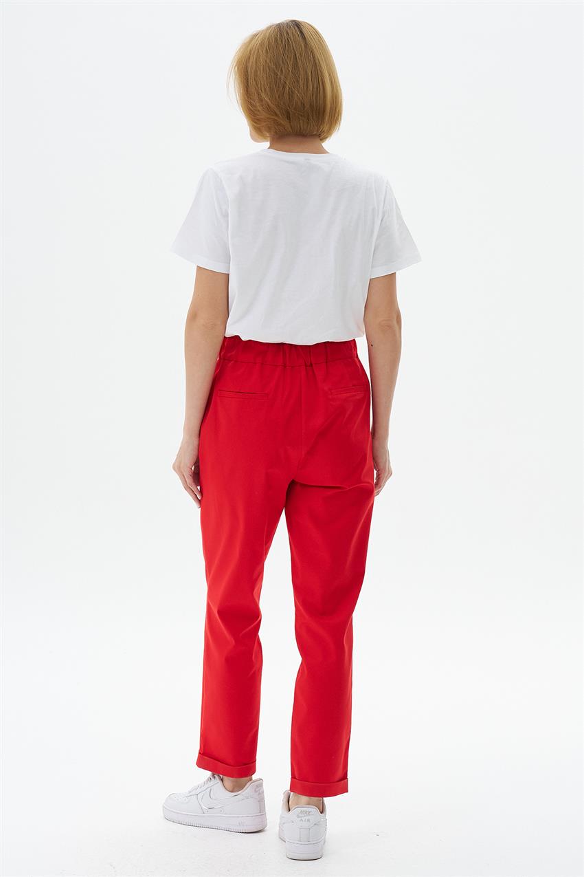 Pants-Red P5205-34