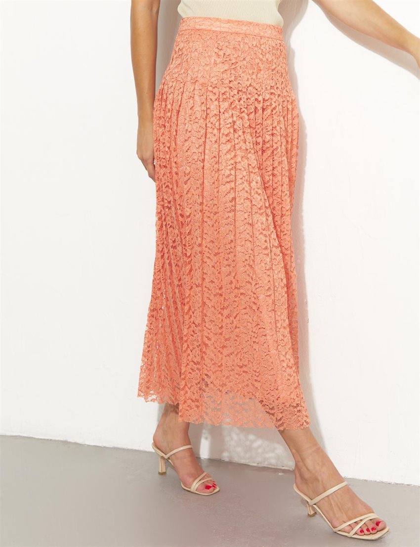 Skirt-Peach KA-A23-12011-141