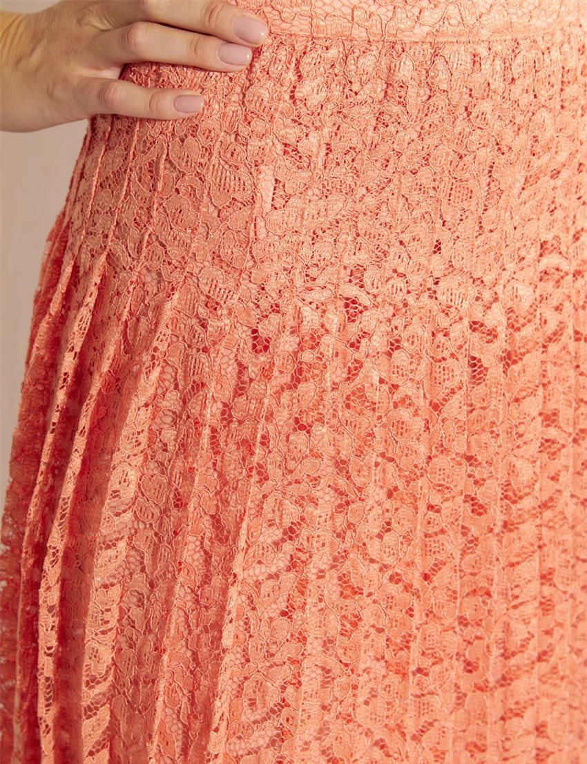 Skirt-Peach KA-A23-12011-141