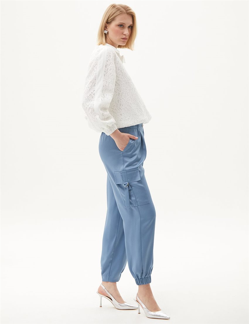 Pants-Blue KA-B24-19071-321