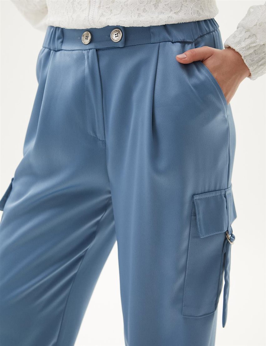 Pants-Blue KA-B24-19071-321