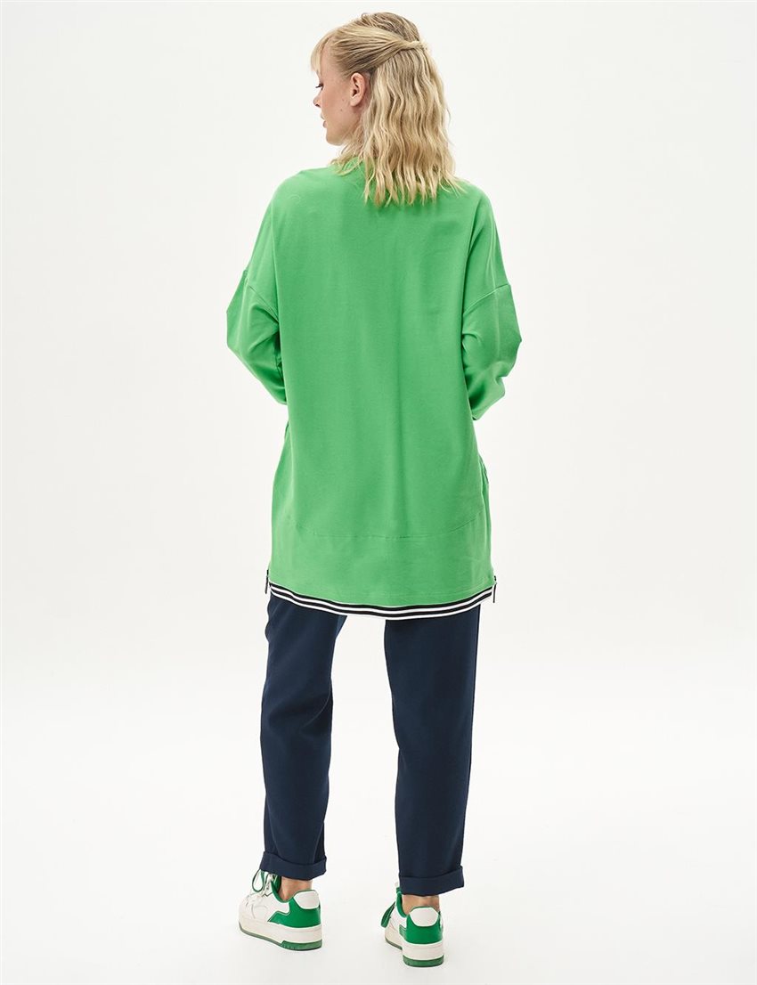 Sweatshirt-Green KA-B24-31011-588