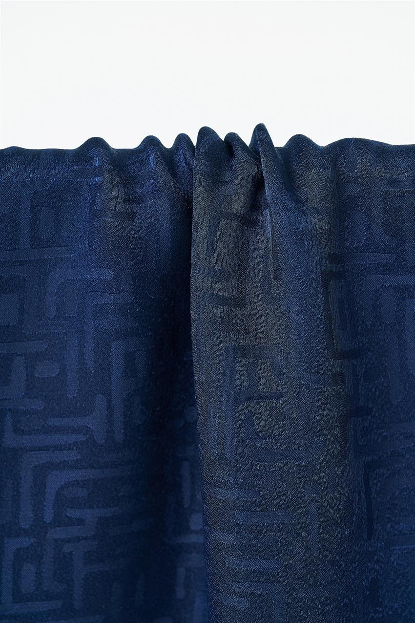 Shawl-Navy Blue 18282A-17