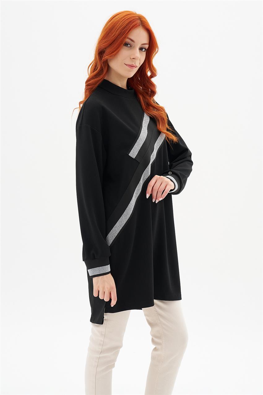 Tunic-Black 24KT418-2261