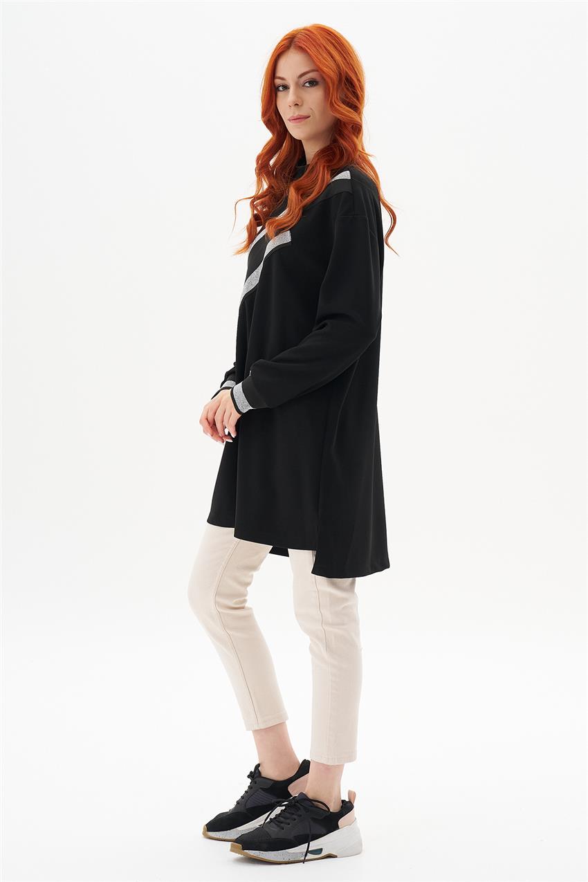 Tunic-Black 24KT418-2261