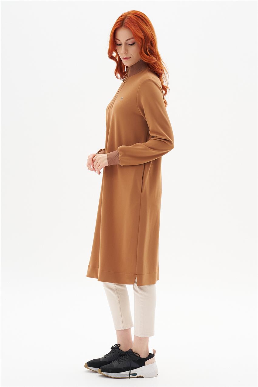 Arm Trend Tunik-Koyu Vizon 24KT436-2534