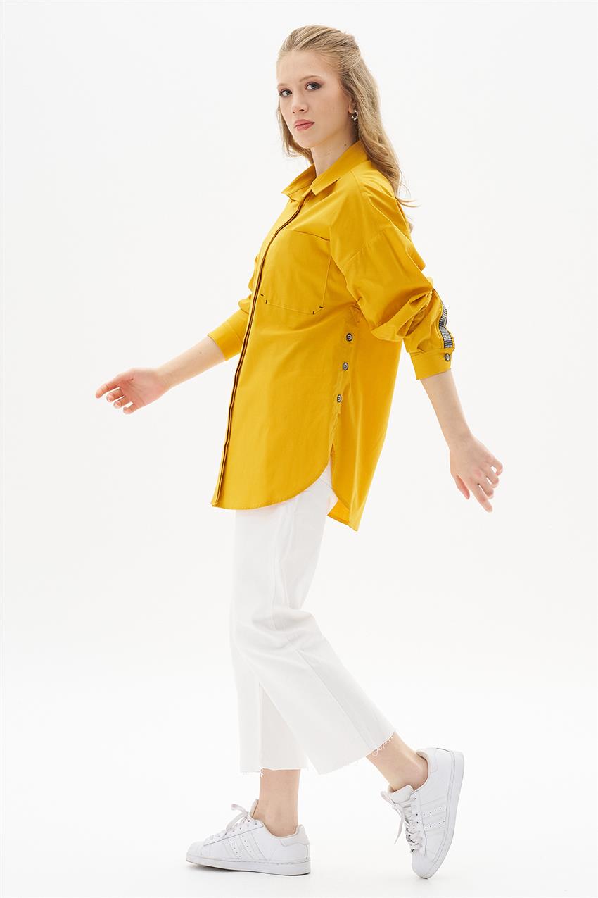 Tunic-Mustard KA-A23-21068-50