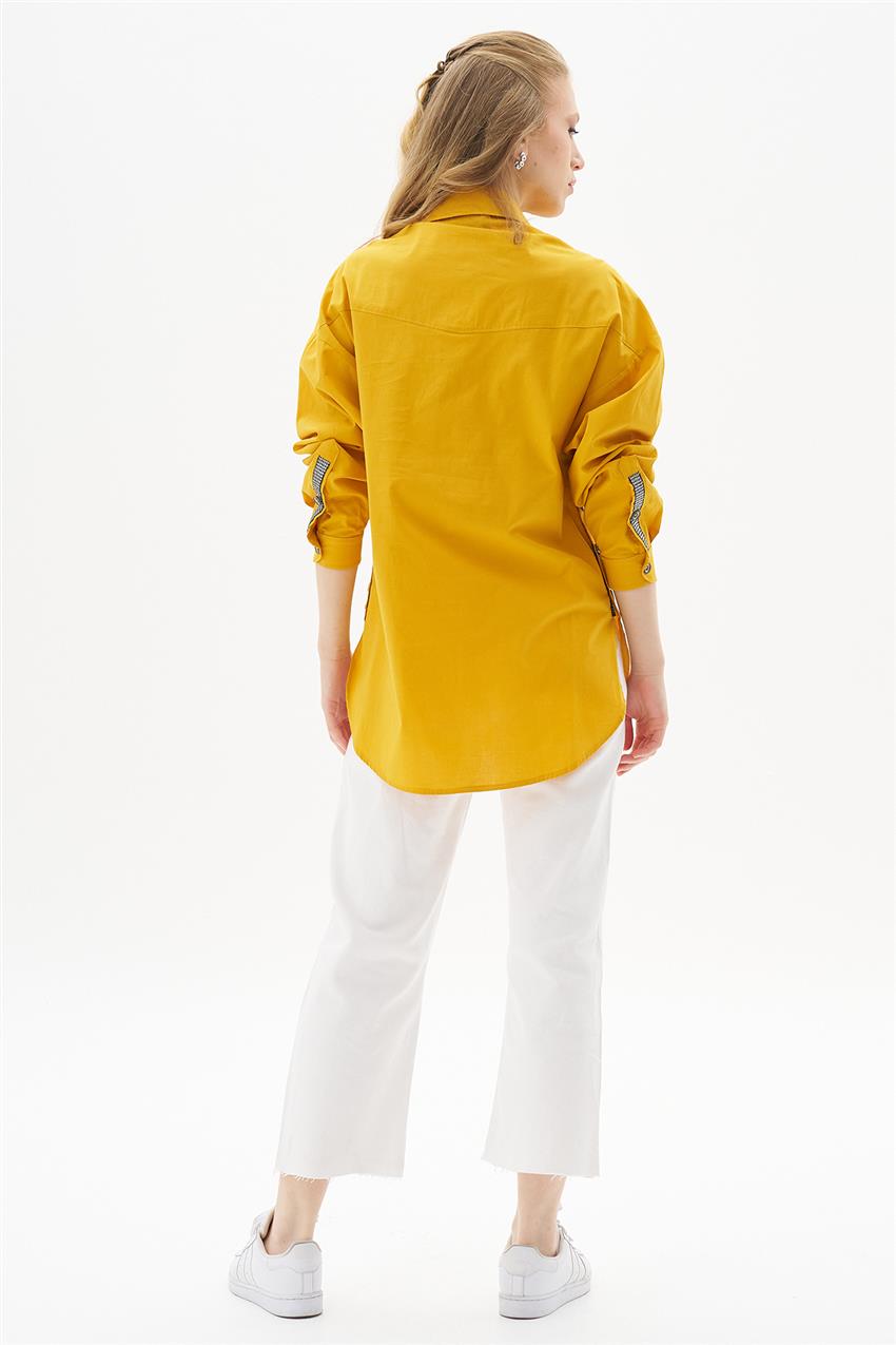 Tunic-Mustard KA-A23-21068-50