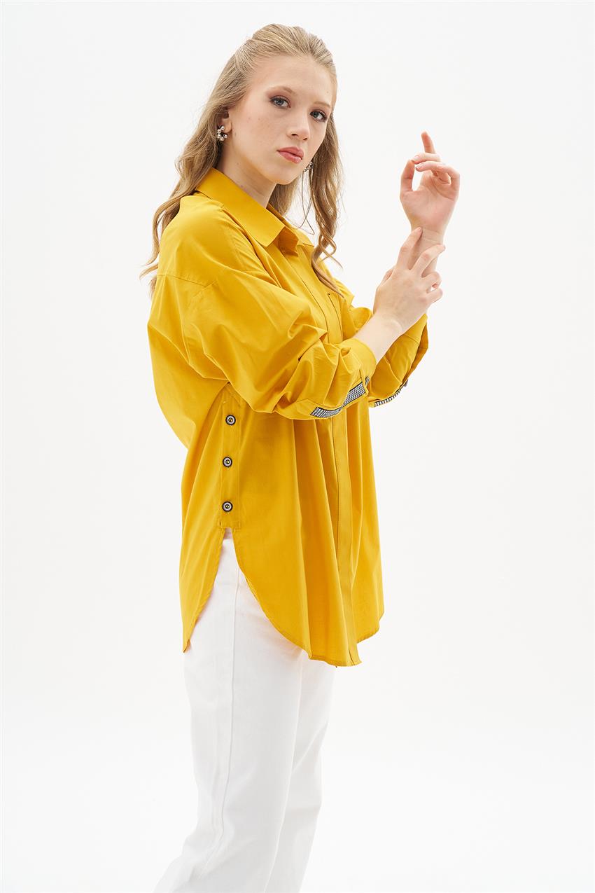 Tunic-Mustard KA-A23-21068-50