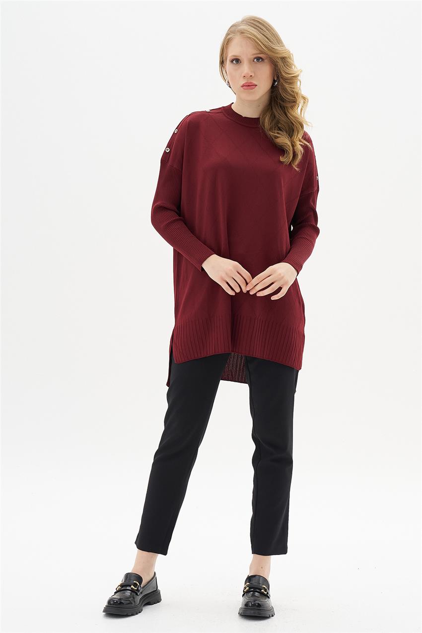 Triko Tunik-Bordo 24KTD407-1474