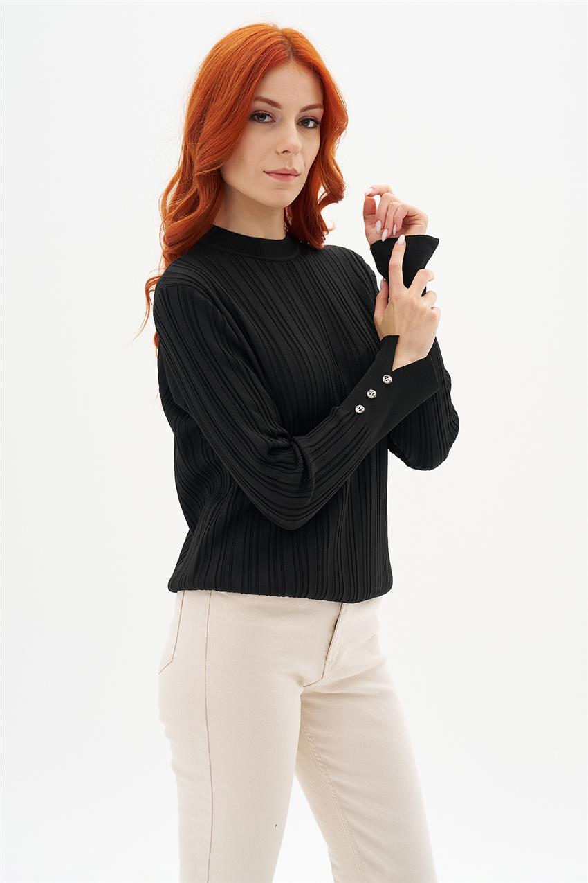 Blouse-Black 24KTD301-2261