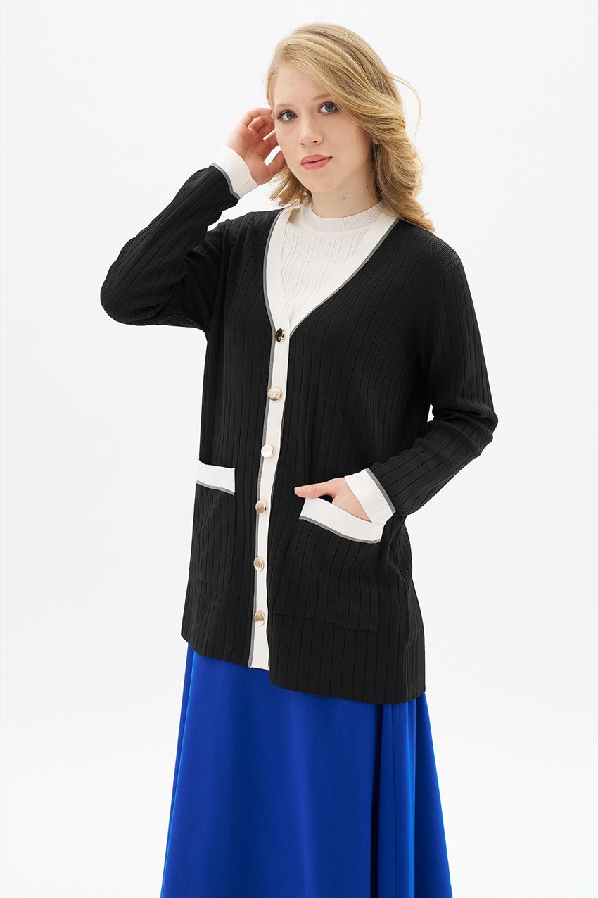 Cardigan-Black 24KTD500-2261