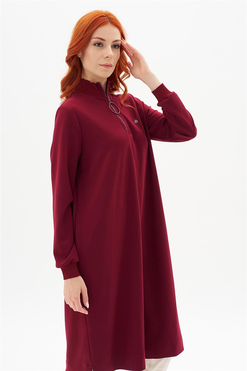 Tunic-Claret Red 24KT436-1474