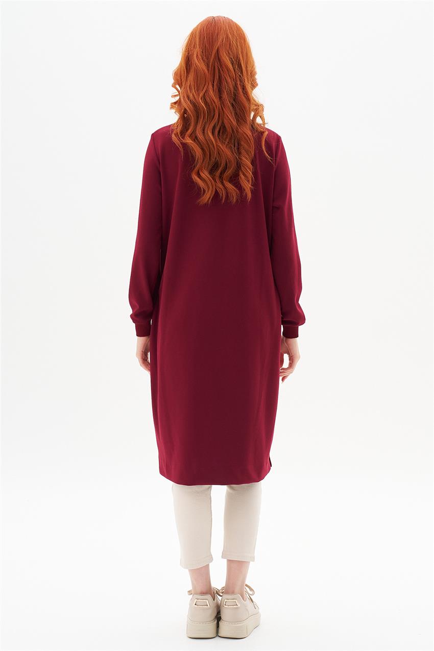 Tunic-Claret Red 24KT436-1474