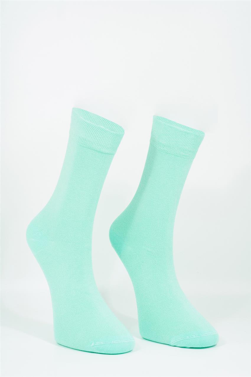 Basic Bambu Çorap-Mint 25050-24